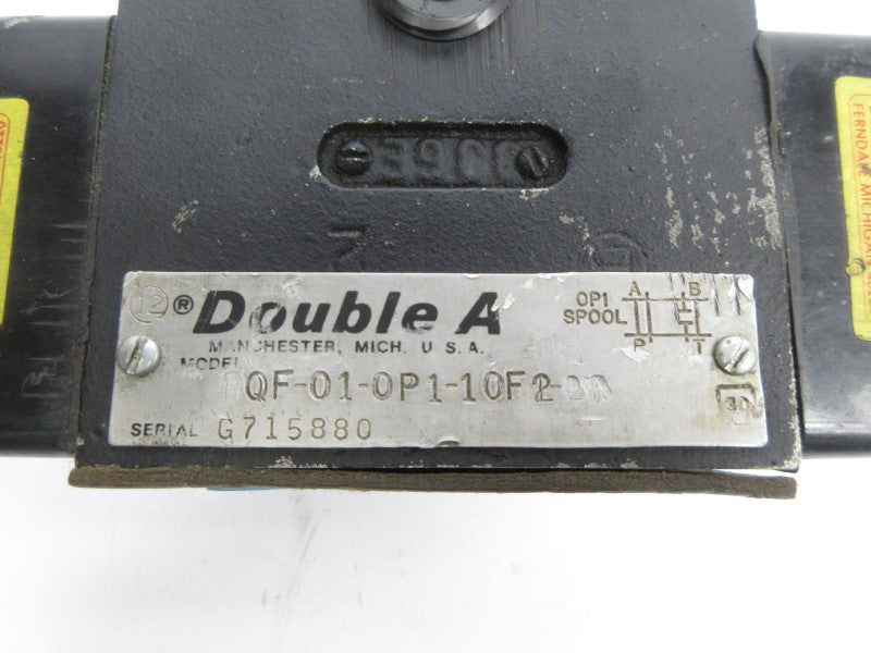 DOUBLE A QF-01-0P1-10F2-B 10/20VAC UNMP