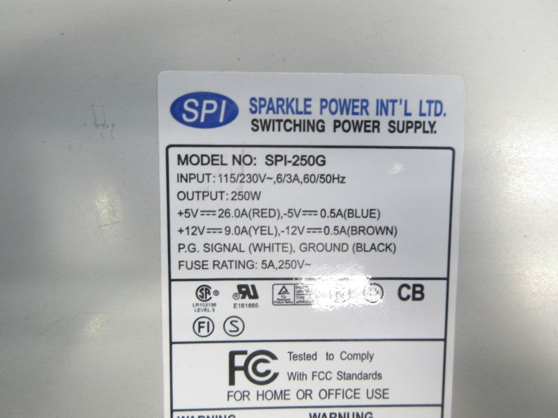 SPI SPI-250G 115/230V 6/3A UNMP