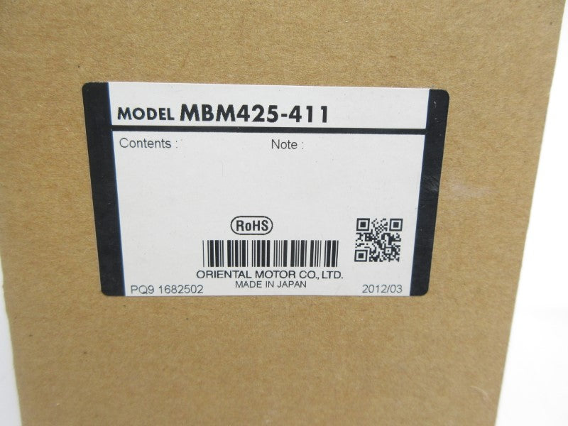 ORIENTAL MOTOR MBM425-411 100V 0.95A NSMP