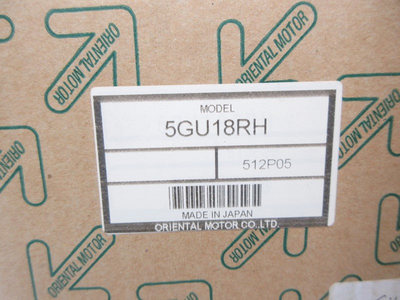 ORIENTAL MOTOR 5GU18RH NSMP