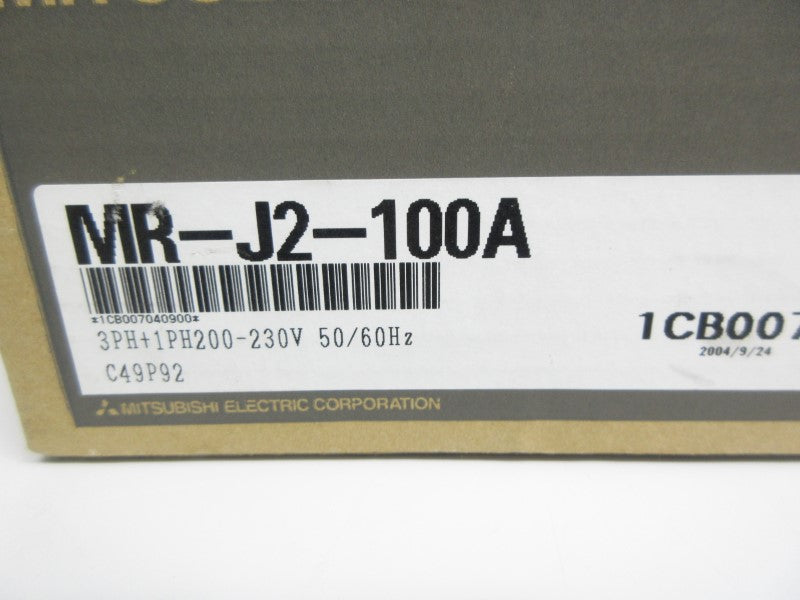 MITSUBISHI MR-J2-100A 200-230V 5.0A NSMP