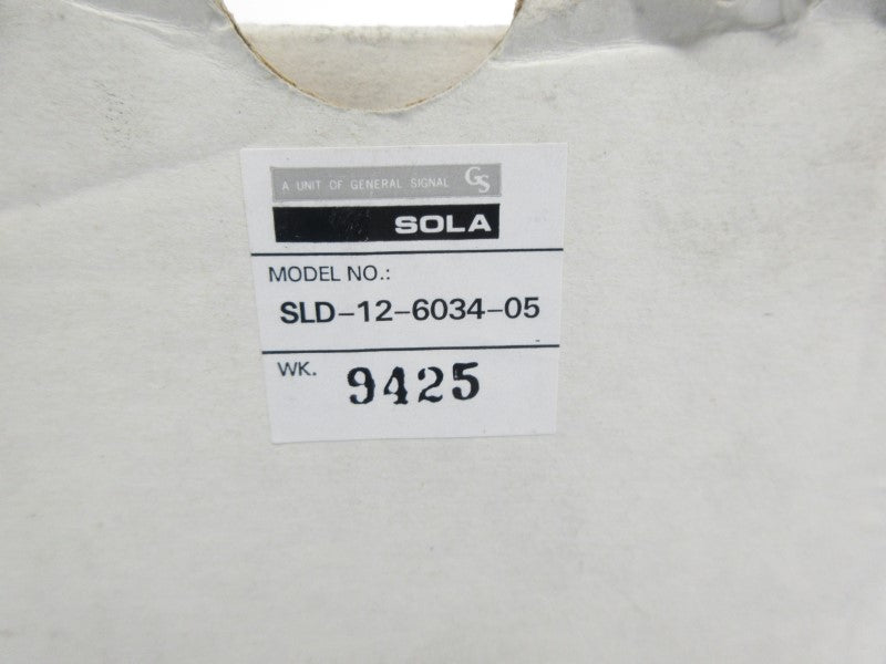 SOLA SLD-12-6034-05 NSMP