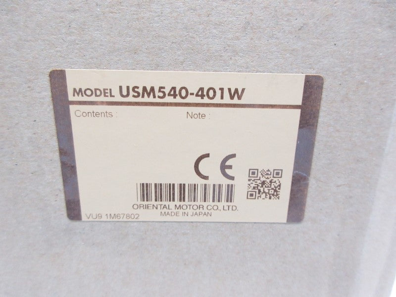 ORIENTAL MOTOR USM540-401W 115V 0.67A NSMP