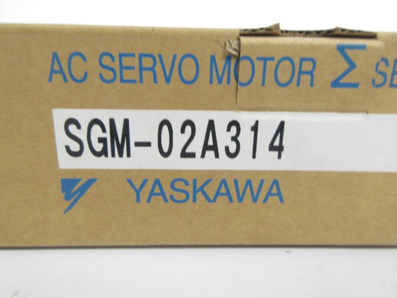 YASKAWA ELECTRIC SGM-02A314 200V 2.0A NSMP