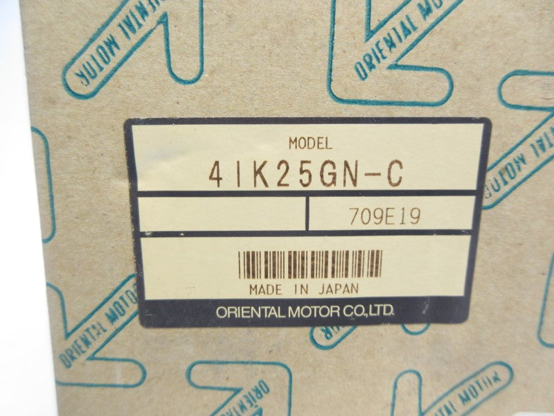 ORIENTAL MOTOR 4IK25GN-C 200V 0.3A NSMP
