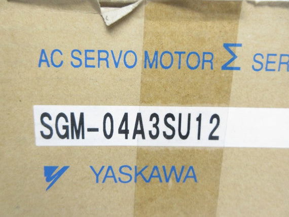 YASKAWA ELECTRIC SGM-04A3SU12 27V 2.6A NSMP
