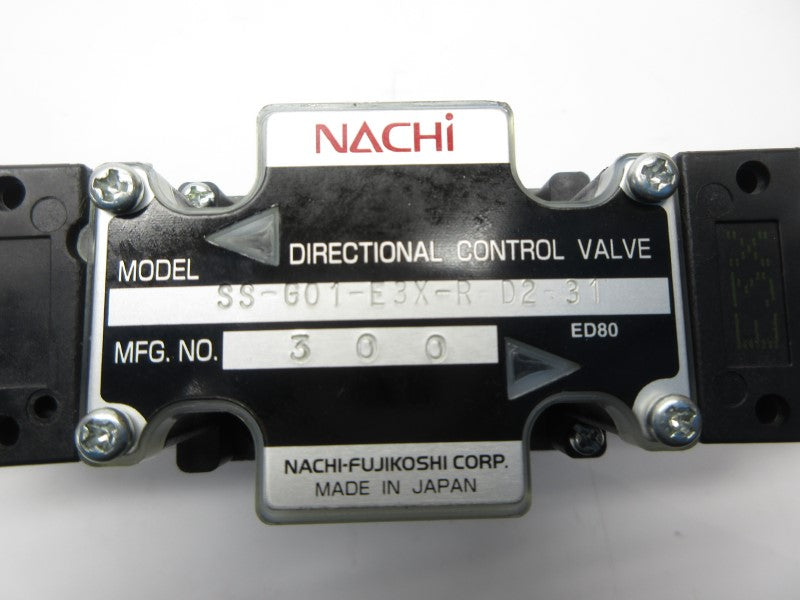 NACHI SS-G01-E3X-R-D2-31 24VDC NSNP
