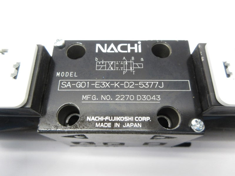 NACHI SA-G01-E3X-K-D2-5377J 24VDC NSNP