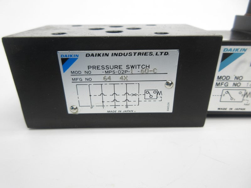 DAIKIN MPS-02P-1-60-C NSNP