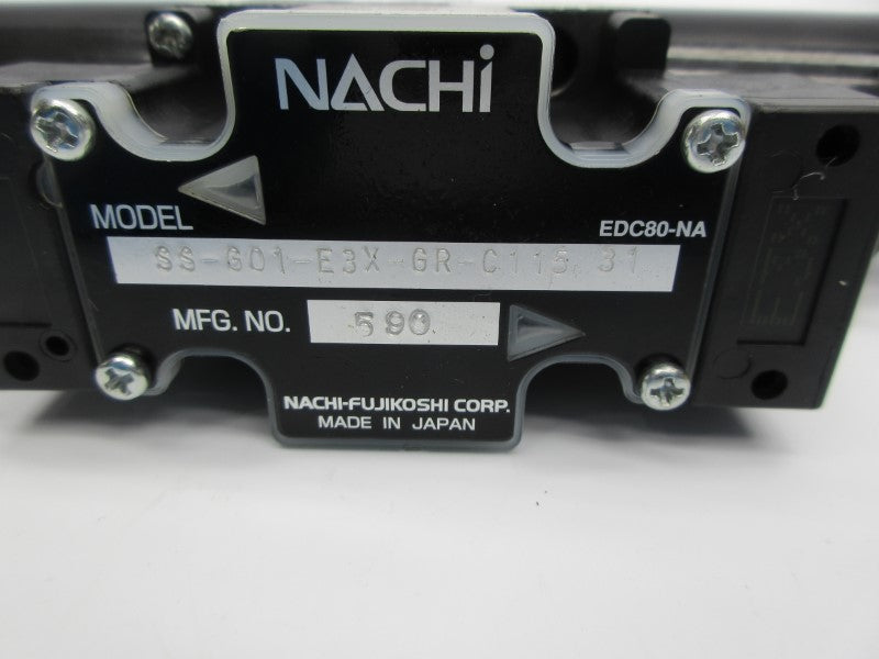 NACHI SS-G01-E3X-GR-C115-31 24VDC NSNP