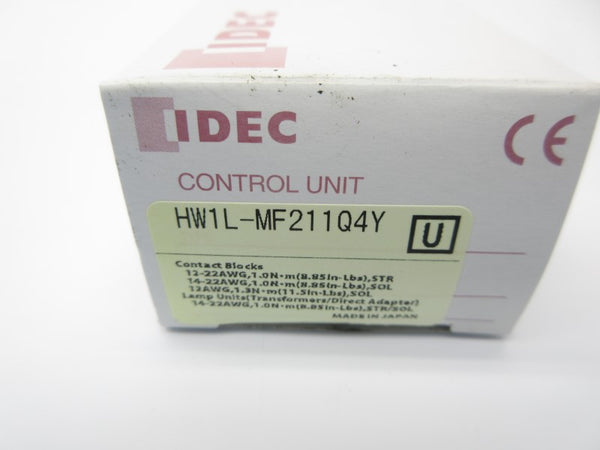 IDEC HW1L-MF211Q4Y NSMP