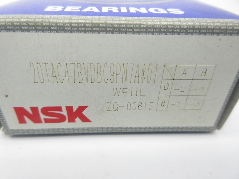 NSK 20TAC47BVDBC9PN7A01 NSMP
