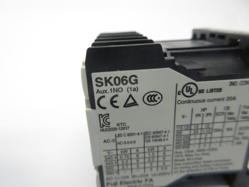 FUJI ELECTRIC SK06G 24VDC NSNP