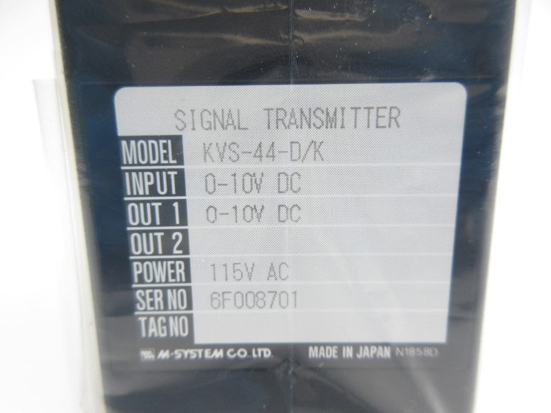 M-SYSTEMS KVS-44-D/K 0-115VAC NSMP