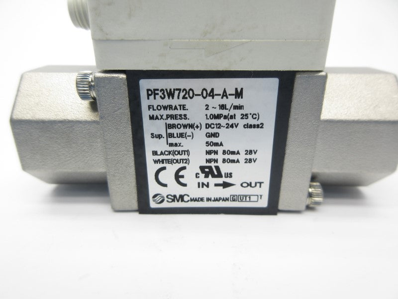 SMC PF3W720-04-A-M 12-24VDC NSNP