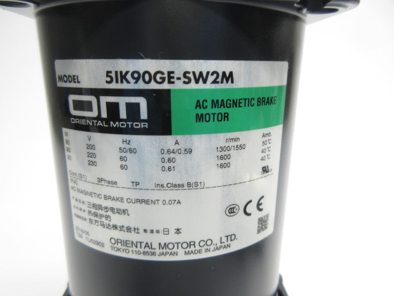 ORIENTAL MOTOR 5IK90GE-SW2M 230V 0.61A NSNP