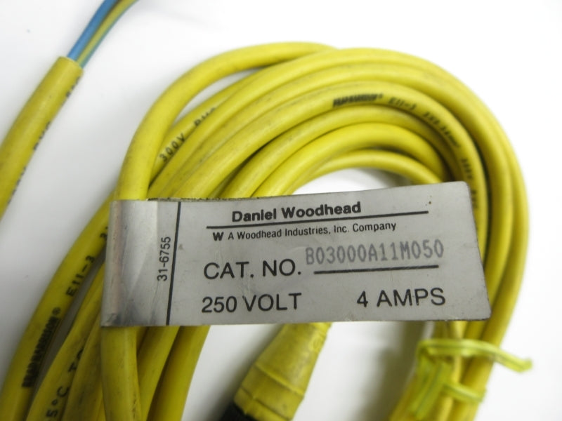 DANIEL WOODHEAD B03000A11M050 250V 4A NSNP