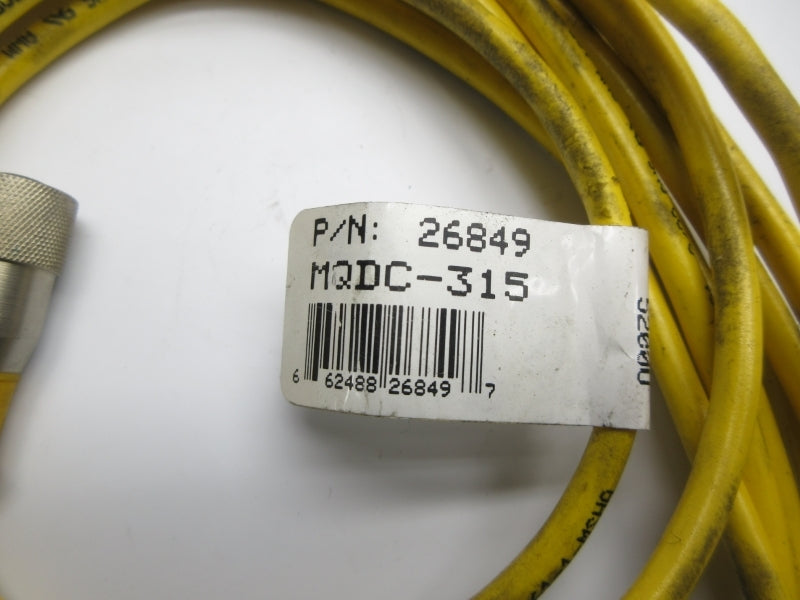 BANNER ENGINEERING 26849 MQDC-315 (YELLOW) NSNP