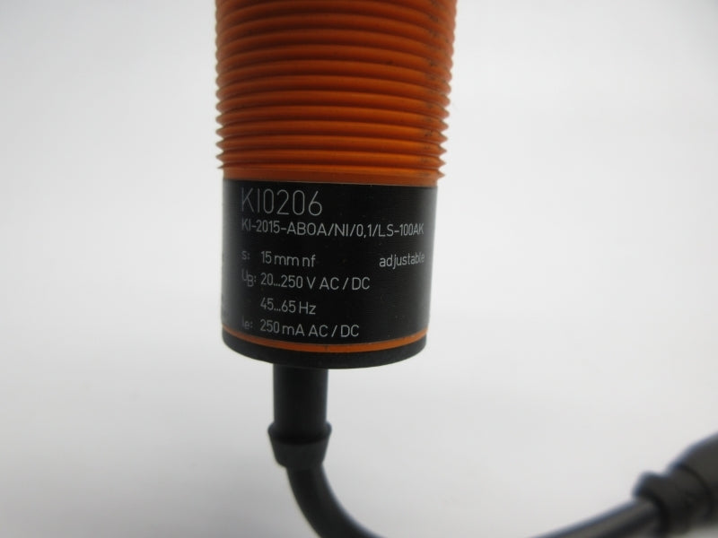 IFM EFECTOR KI0206 KI-2015-ABOA/NI/0,1/LS-100AK 20-250VAC/DC NSNP