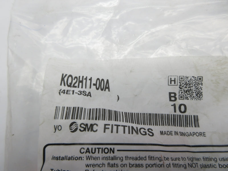 SMC KQ2H11-00A (PKG OF 10) NSMP