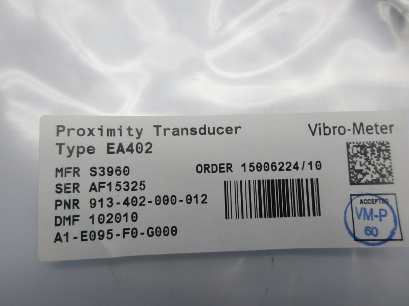 VIBRO-METER EA402 NSMP