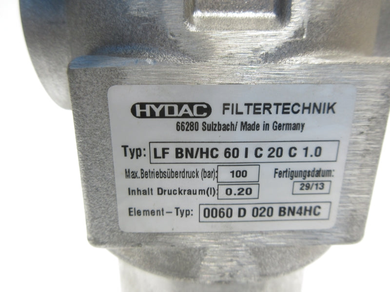 HYDAC LFBN/HC60IC20C1.0 NSNP
