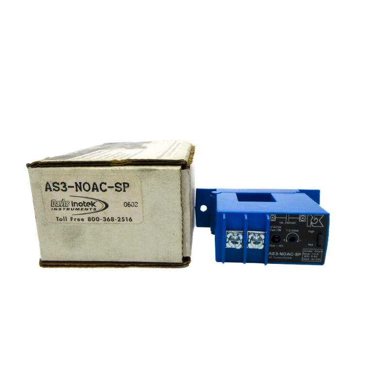 DAVIS INOTEK INSTRUMENTS AS3-NOAC-SP 240VAC 1A NSMP