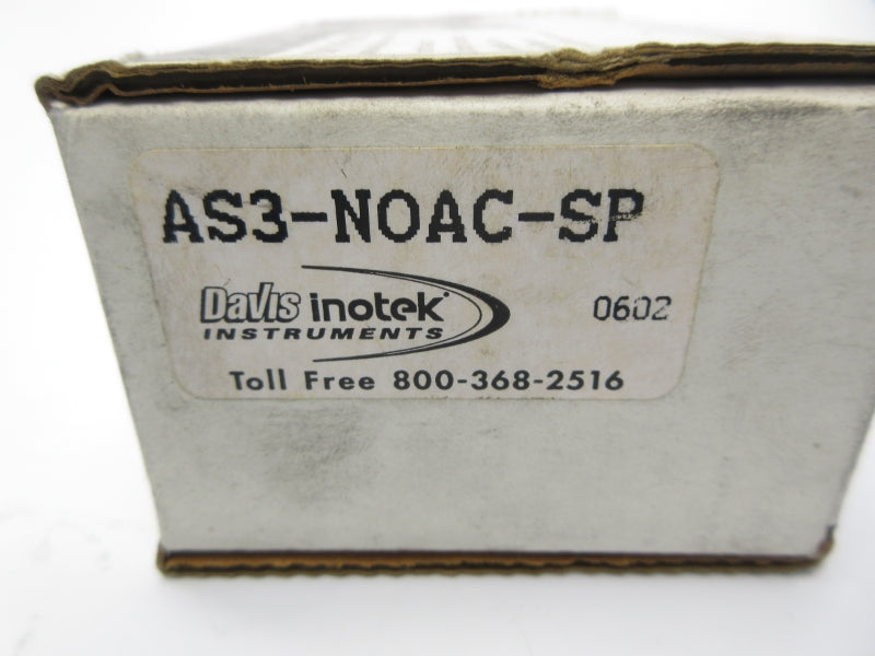 DAVIS INOTEK INSTRUMENTS AS3-NOAC-SP 240VAC 1A NSMP