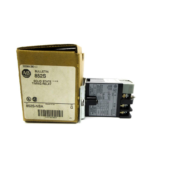 ALLEN BRADLEY 852S-NSA SER. G 300V 3A 0.1-5S (BR/WH) NSMP