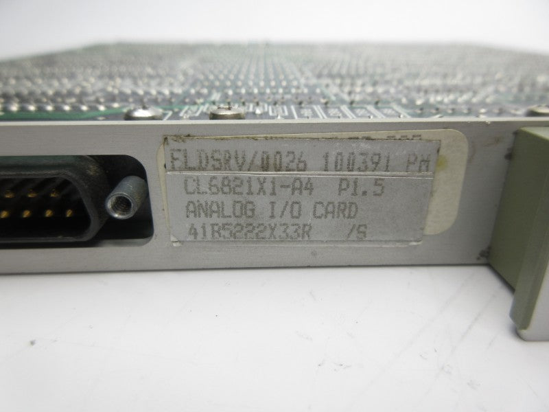 FISHER-ROSEMOUNT CL6821X1-A4 41B5222X33R REV. /S NSNP