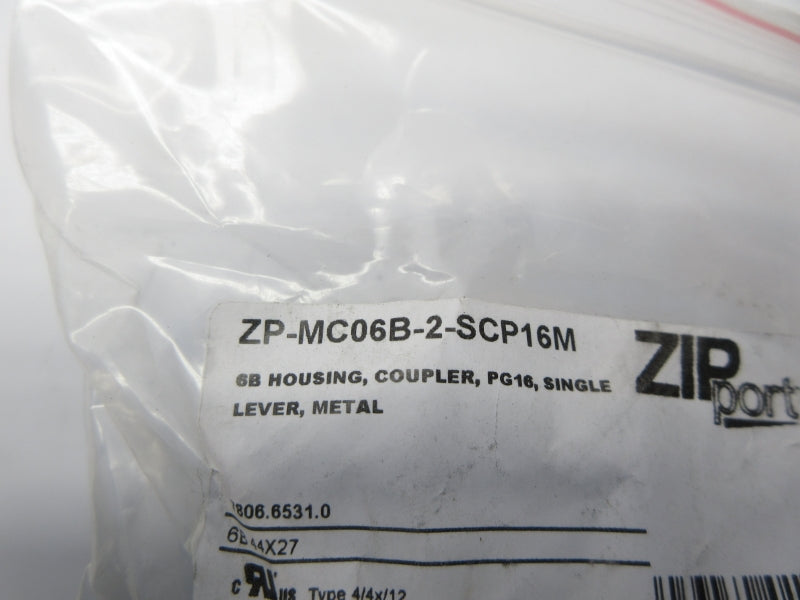 ZIP PORT ZP-MC06B-2-SCP16M NSMP