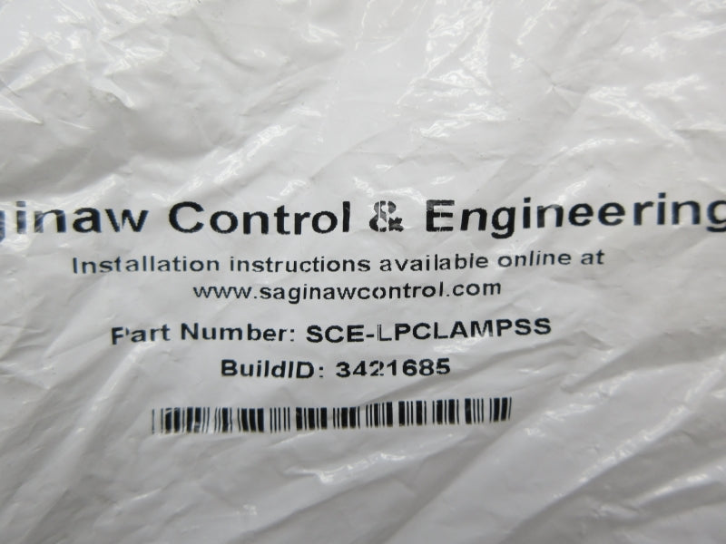 SAGINAW CONTROL & ENGINEERING SCE-LPCLAMPSS NSMP