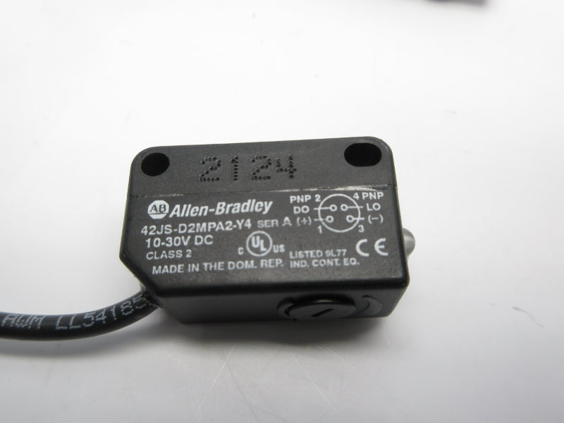 ALLEN BRADLEY 42JS-D2MPA2-Y4 SER. A 10-30VDC NSNP
