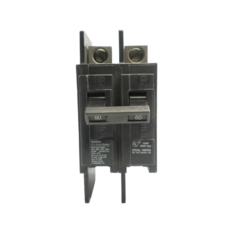 SIEMENS BQ2BO60QX 120/240VAC 60A NSNP
