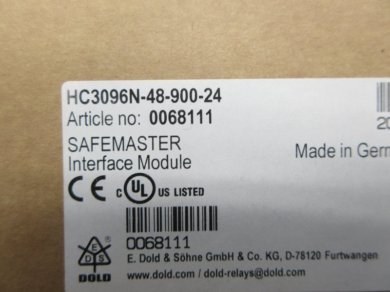DOLD HC3096N-48-900-24 0068111 NSFS