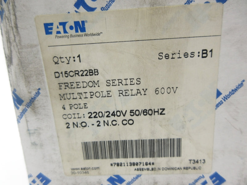 EATON D15CR22BB SER. B1 220/240V NSMP