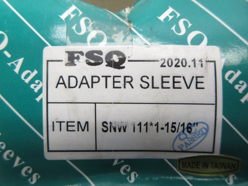 FSQ SNW111-1-15/16 NSMP