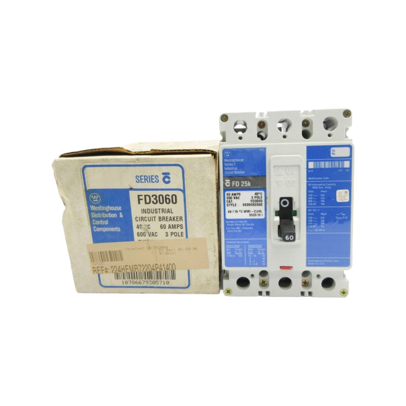 WESTINGHOUSE FD3060 600VAC 60A NSMP
