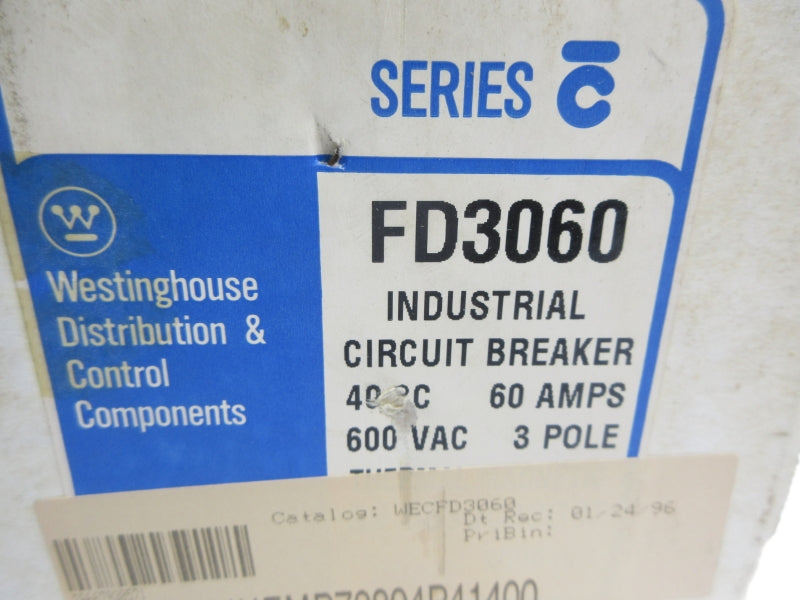 WESTINGHOUSE FD3060 600VAC 60A NSMP