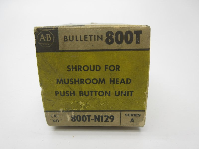 ALLEN BRADLEY 800T-N129 SER. A (BK/YL) NSMP