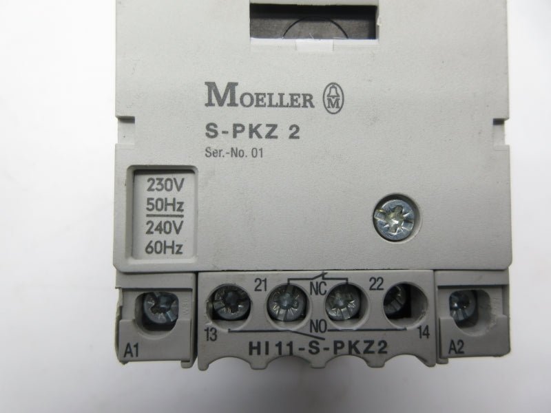 KLOCKNER MOELLER S-PKZ2 230/240V NSNP
