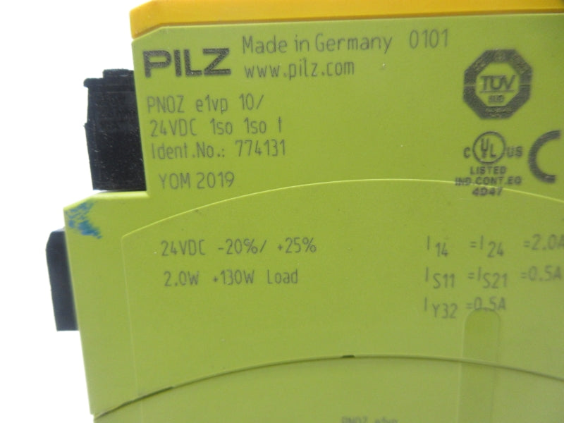 PILZ PNOZE1VP10/24VDC1SO1SOT 774131 24VDC NSNP