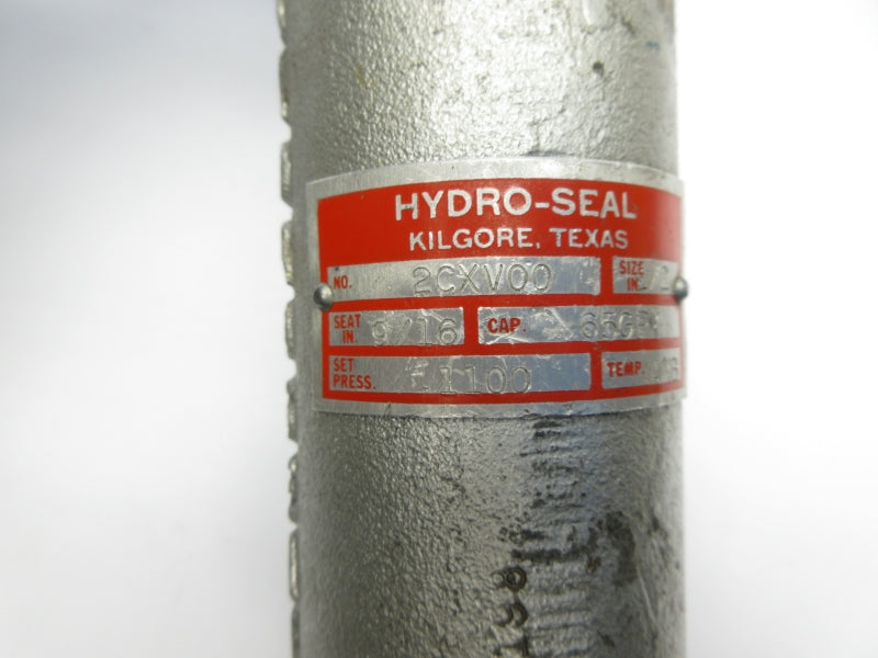 HYDRO-SEAL 2CXV00 1100PSI 1/2" UNMP
