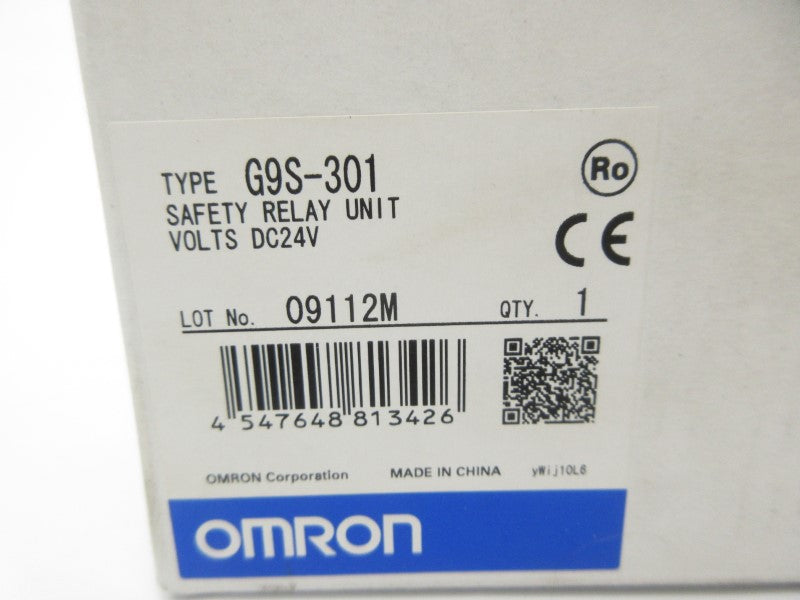 OMRON G9S-301 24VDC NSMP