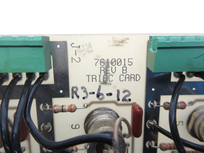 TRIAC CARD 7610015 REV. B UNMP
