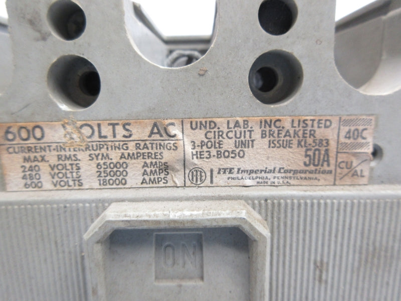 ITE HE3-B050 600V 50A UNMP