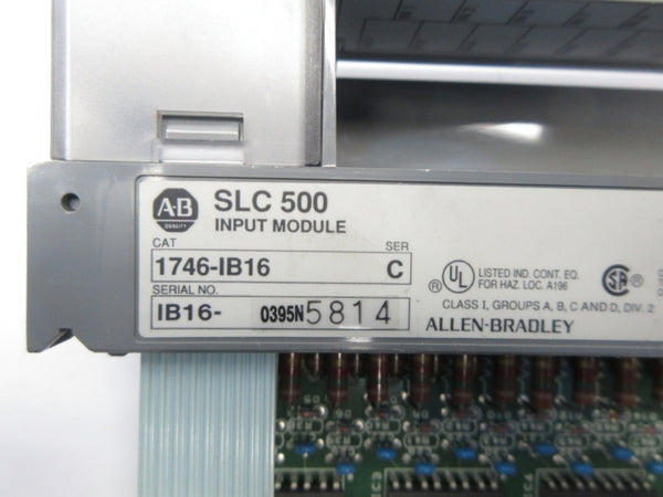 ALLEN BRADLEY 1746-IB16 SER. C (AS PICTURED) NSNP