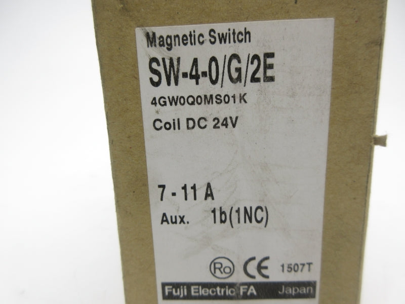 FUJI ELECTRIC 4GW0Q0MS01K SW-4-0/G/2E 24VDC NSMP