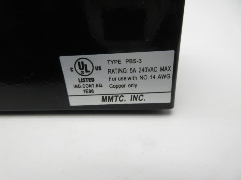 MMTC PBS-3 240VAC 5A (AS PICTURED1) NSNP