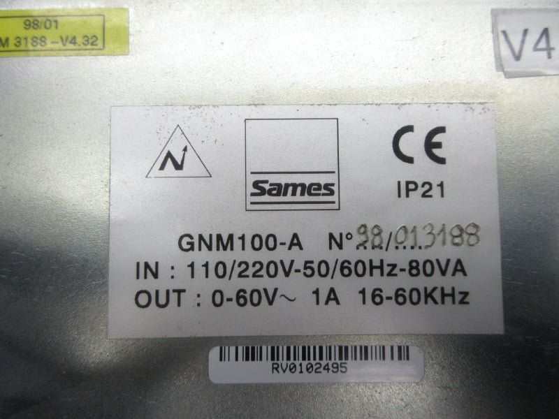 SAMES GNM100-A 110/220V NSNP